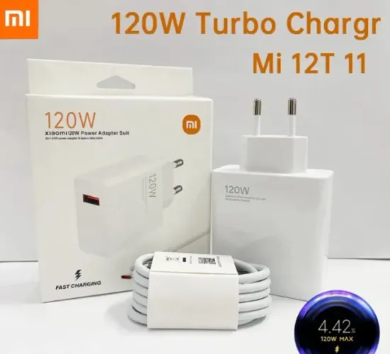 Carregador original Xiaomi 120W Novo
