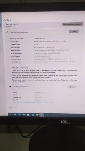 Computador em perfeito estado! R$ 1.999