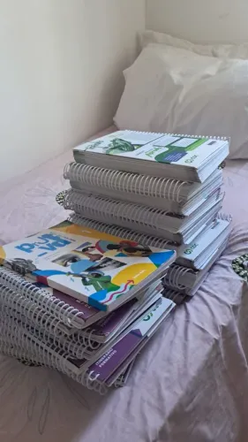 livros Coc, coleção infinito 1 série do ensino médio