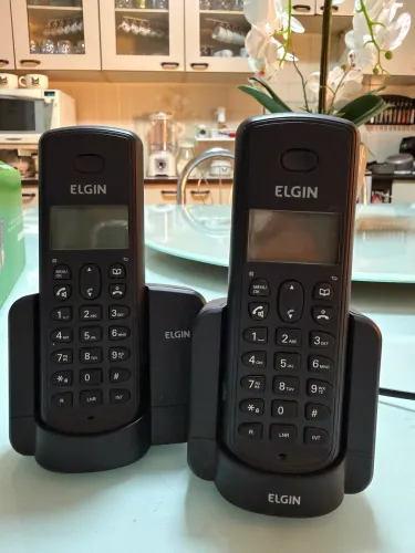 Telefone sem fio com extensão