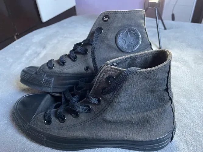 Tênis All Star converse cano alto - tam: 34 Preto