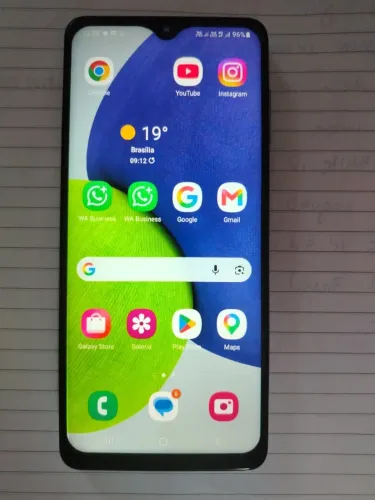 Telefone sansung A22 semi novo