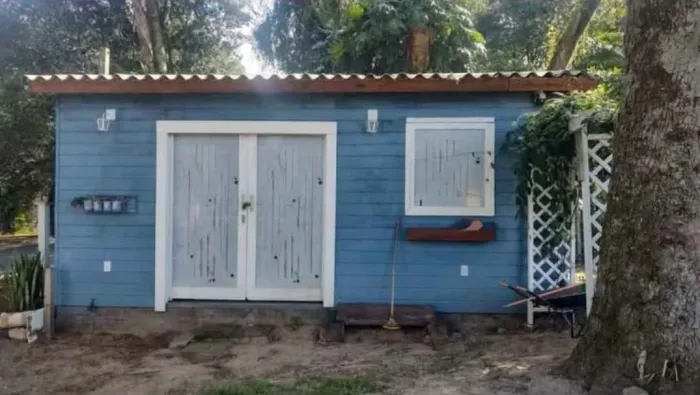 Pré fabricada casa quiosque ktnet estúdio comercio tem que desmontar