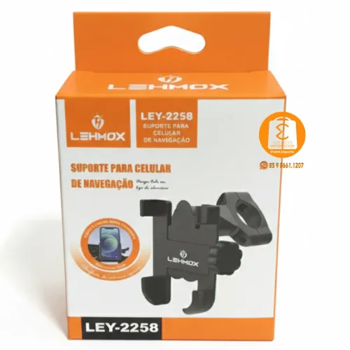 Suporte de Celular para Moto ou Bicicleta /Bike (LIGA DE ALUMÍNIO) Resistente LEY-2258