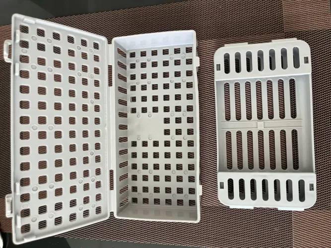 Estojo para Esterilização de Instrumentos (autoclavável)  