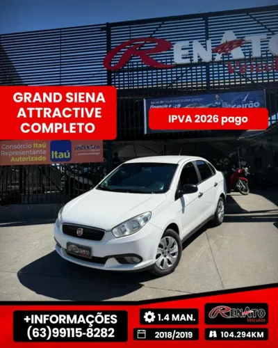 Fiat Grand Siena Attrac. 1.4 EVO F.flex 8V 2019