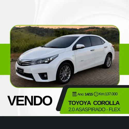 Toyota Corolla XEI 2.0 Flex 16V Aut. 2015