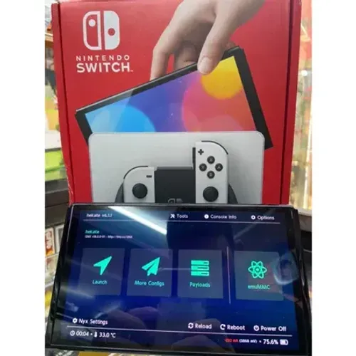 Nintendo Switch Oled Desbloqueado 256gb