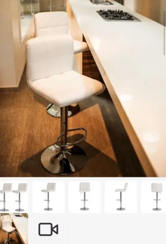 Banquetas Gomos Branca 