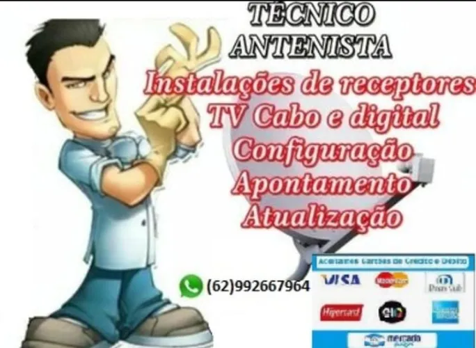 Técnico Antenista anápolis e região 
