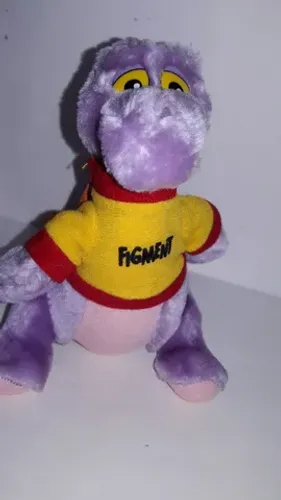 Boneco De Pelúcia Figment Dinossauro Da Disneyland 17 Cm seminovo