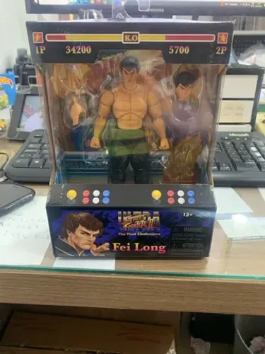 Fei long street fighter ll jada toys lacrado