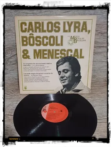 LP Vinil: História Da MPB - Carlos Lyra, Bôscoli e Menescal