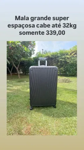 Mala Grande Super Espaçosa até 32kg somente 339! ENTREGAMOS EM TODO DF