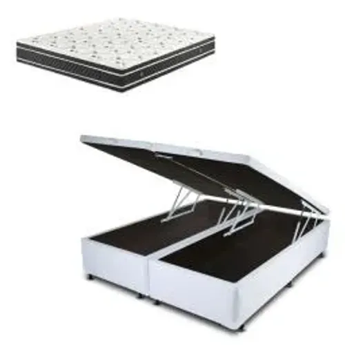 Kit Queen Box Baú + Molas Ensacadas 28cm - Oportunidade Imperdível!
