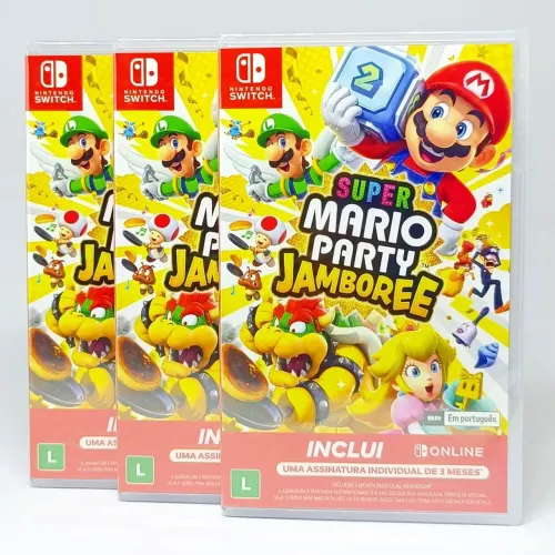 Game Mario Party Jamboree - Lacrado original 