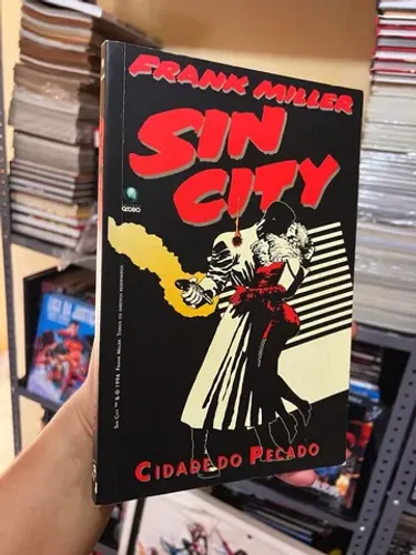 Sin City Cidade Pecado Frank Miller Editora Globo de 1996.