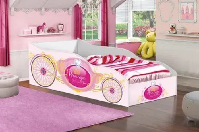 Cama Infantil Menina Tamanho Juvenil. São Produtos Novos Direto da Fábrica P/Sua Casa.