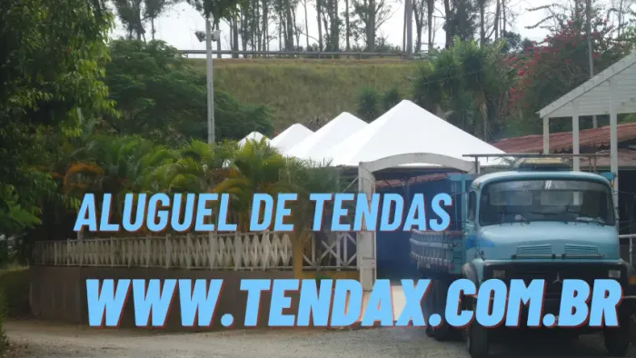 Locação de tendas para eventos em São José dos Campos 