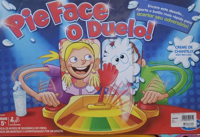 Jogo Pie Face O Duelo