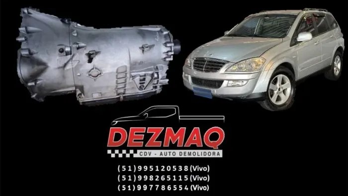 Caixa Cambio Automática Ssangyong Kyron 2010/2011 Diesel com 141 Cv 04 Cilindros M200