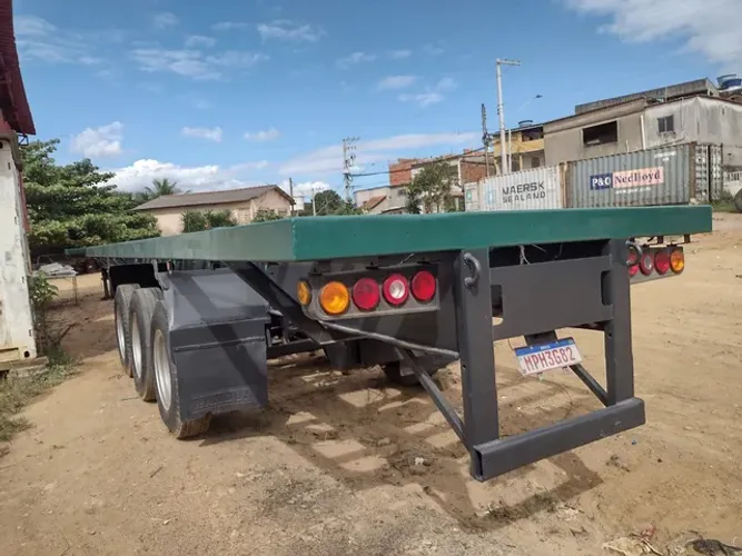 CARRETA EXTENSIVA 3 EIXOS KRONE (CARRETA REFORMADA)