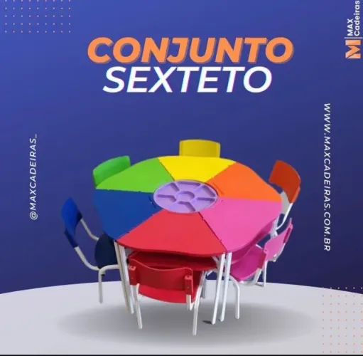 Cadeira Escolar direto da fábrica - solicite nosso catálogo