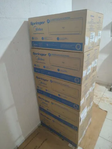 Ar condicionado Split Hi wall EVolution Springer Midea Carrier 9000 Mil BTUh Frio 220v