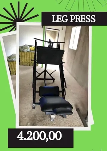 Leg press novo