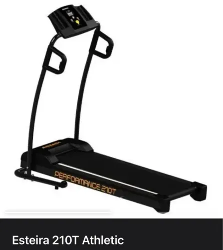 Esteira Elétrica Athletic 210T - garantia de 1 ano 