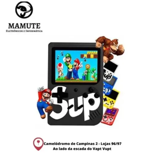 Vídeo Game Portátil 400 Jogos Internos Mini Game Sup
