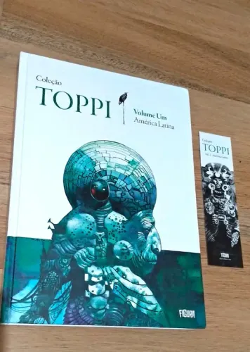 Coleção Toppi - volume 1 - América Latina - Editora Figura - Quadrinhos - HQs