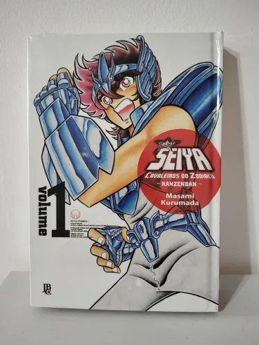Mangá Os Cavaleiros Do Zodíaco Kanzenban 1 Lacrado