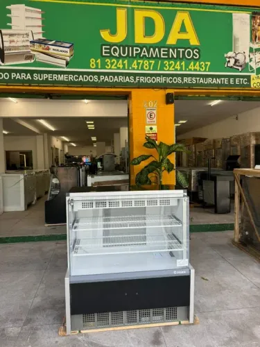 Balcão refrigerado para tortas e sobremesas - marca gelopar - linha aurora