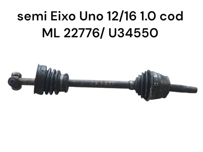 Semi Eixo Uno 12/16 1.0 cod ML 22776/U34550