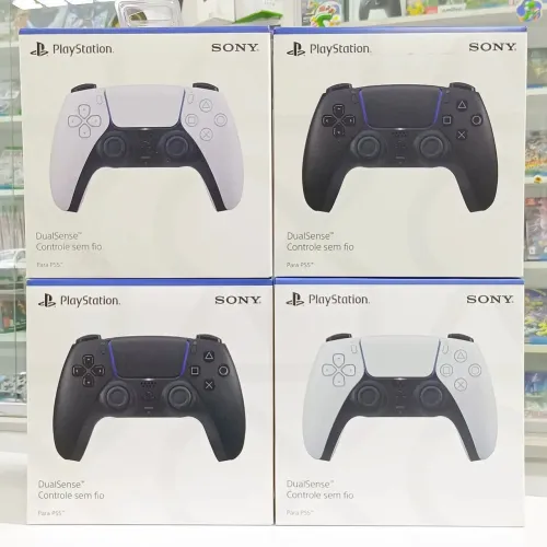 Originais Controle DualSense PS5 - Novo e Lacrado