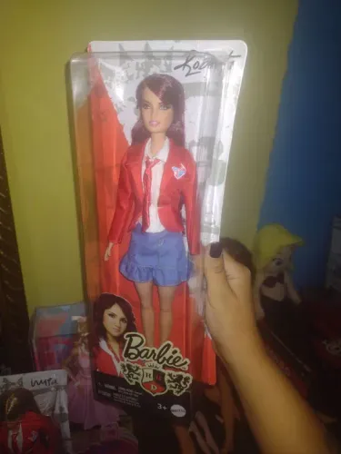 Kit conjunto bonecas Barbie rebelde Rbd Mia e Roberta Anahí e Dulce Maria lacradas