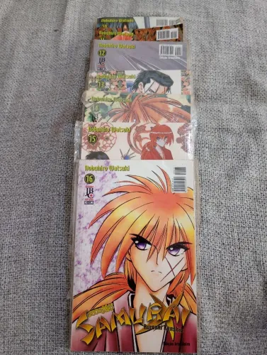 Mangá Rurouni Kenshin Volumes 10 a 16