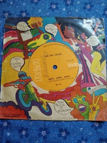 Disco de vinil Nilton Cezar 1972