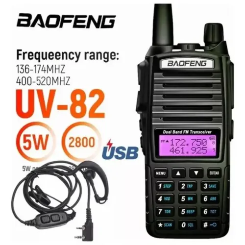 Rádio Comunicador Baofeng uv-82 Novo Todos Acessórios Entregamos 