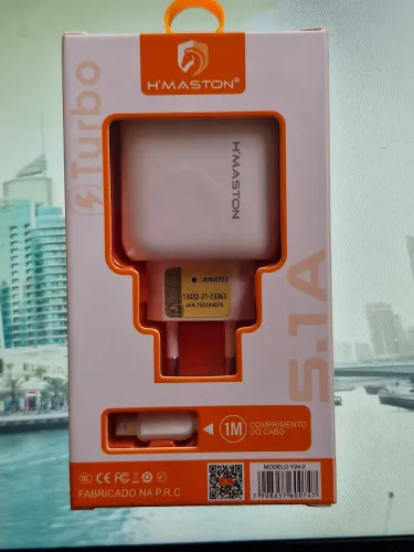 Carregador H´maston 30W Para Iphone