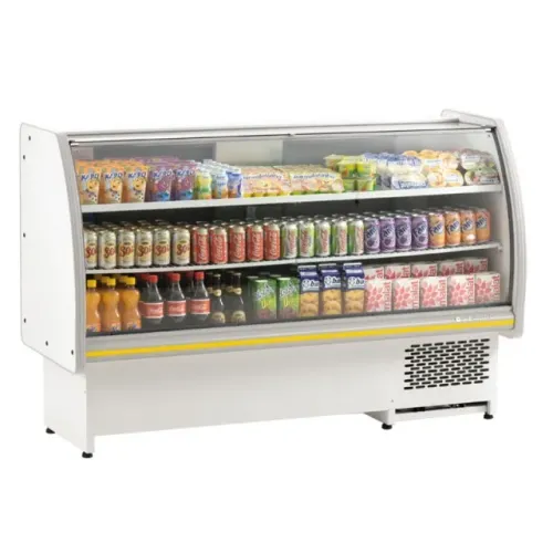 BALCÃO REFRIGERADO VIDRO CURVO 1,75 MTS GBEC-175 - GELOPAR  