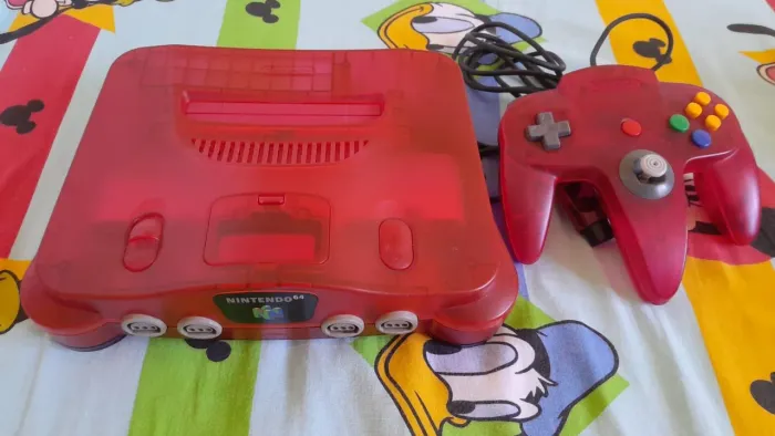 Nintendo 64 cereja 