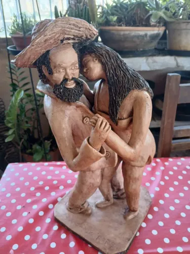 Escultura de Barro - Forró