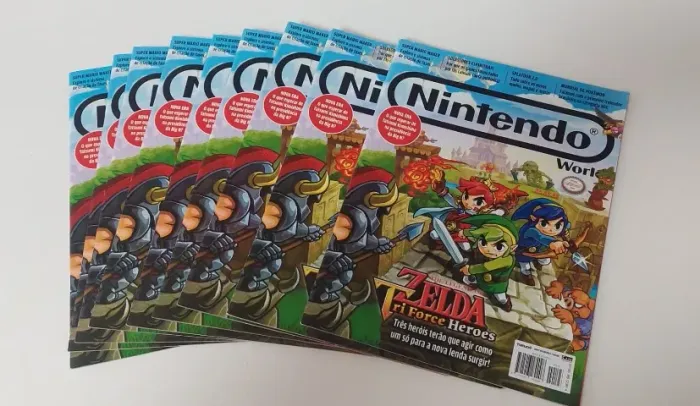 zelda nintendo revista são novas total de 9 revistas só vendo todas