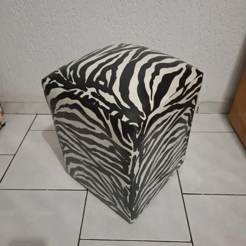 Puff em courino zebra