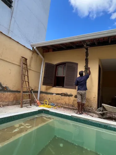 Calhas e rufos em alumínio 