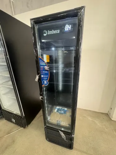 Cervejeira Slim 230 litros Porta vidro 6 graus negativos Nova 
