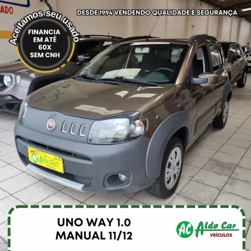 UNO WAY 1.0 2012 APENAS 43 MIL KM RODADOS