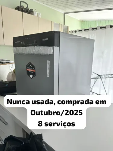 Lava-Louças Brastemp BLF08BS 8 Serviços nova sem uso